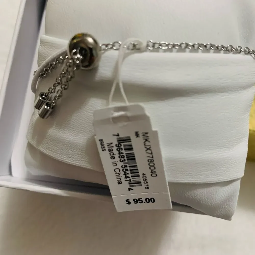 Michael kors Silver heart bracelet MKJX7780040
